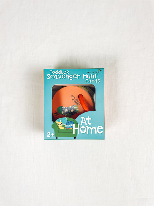 Toddler Scavenger Hunt Cards at Home